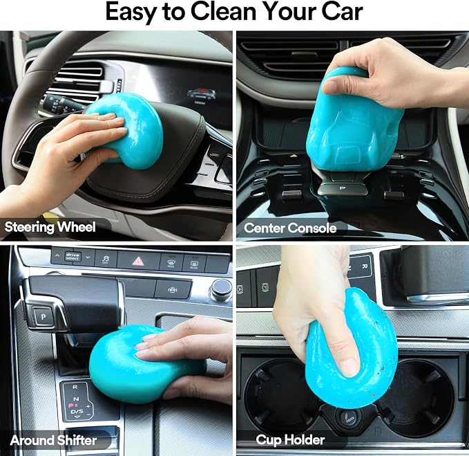 PULIDIKI Car Cleaning Gel Car Cleaning Putty Car Putty Auto Detailing Tools Car - Image 3