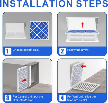 LEKEN 20x25x1 AC Furnace HVAC Filter Reusable Electrostatic Filters MERV 13 - Image 8