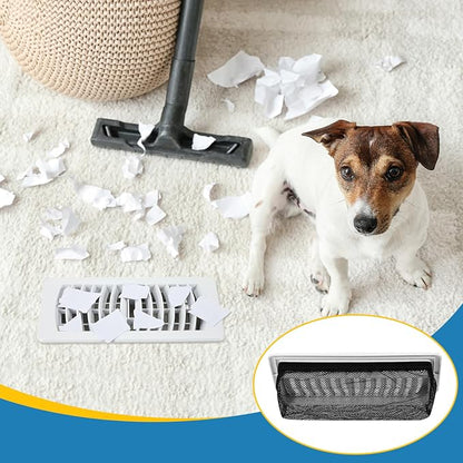 Zonon 12 Pcs 4 x 10 Inch Floor Register Cover Trap Vent Screen - Image 6