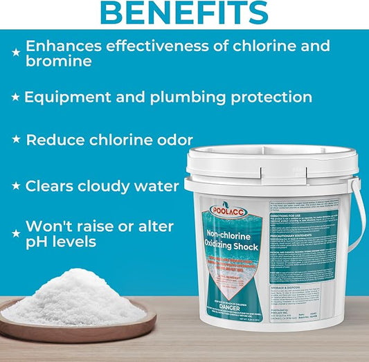 Non-Chlorine Spa Shock for Hot Tub, Chlorine-Free Shock Oxidizer Treatment for - Image 2