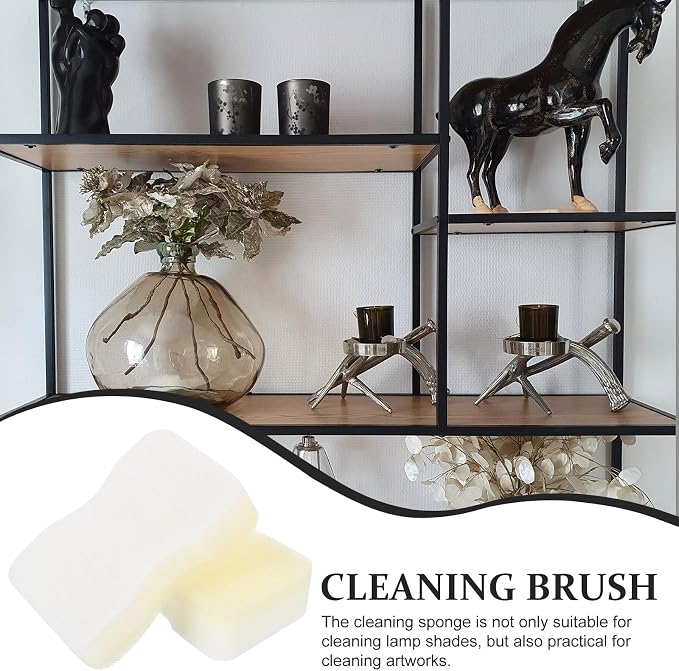 Yardwe 15Pcs Lamp Shade Cleaner Sponges Set, Dry Fabric Cleaning Sponge - Image 7