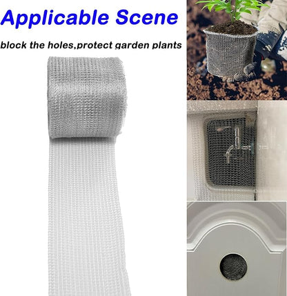 Wire Mesh for Mice Control 5 in X 36Ft, Hole Fill Fabric, Weep Holes Covers - Image 6
