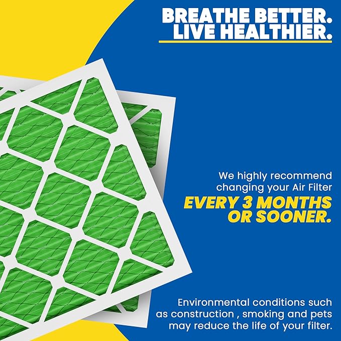 Maycold MERV 13 16x20x4 Air Filter, High-Efficiency Pleated AC & Furnace Filters - Image 5
