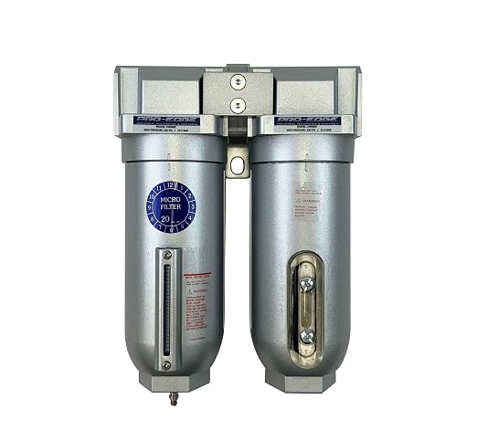 1/2" NPT Industrial Coalescing Filter Removes Oil, Moisture Vapor Aerosols and - Image 3