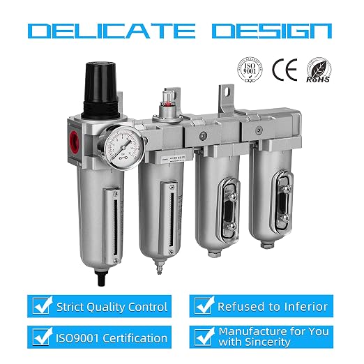 NANPU 3/4" NPT Industrial Grade 4 Stage Air Drying System - Image 6