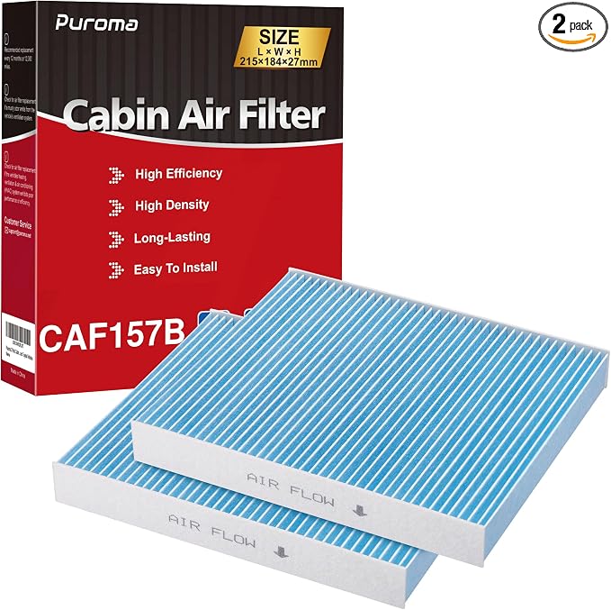 Puroma Cabin Air Filter, Compatible by Puroma