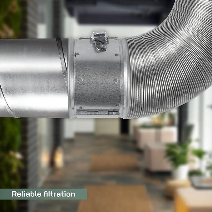 Vent Systems 4" Inch Inline Air Filter - Image 3