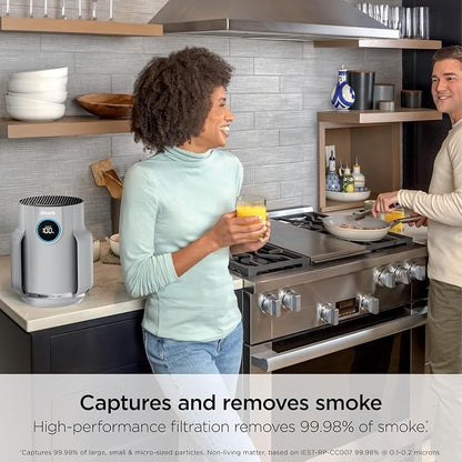 Shark Air Purifier for Home, NeverChange Compact Pro, for Bedroom, Home Office - Image 3