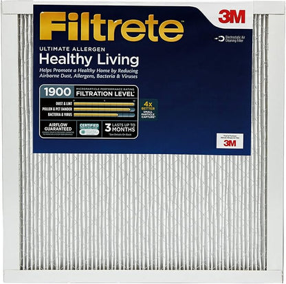 Filtrete 24x24x1 AC Furnace Air Filter, MERV 13, MPR 1900, Premium Allergen - Image 4