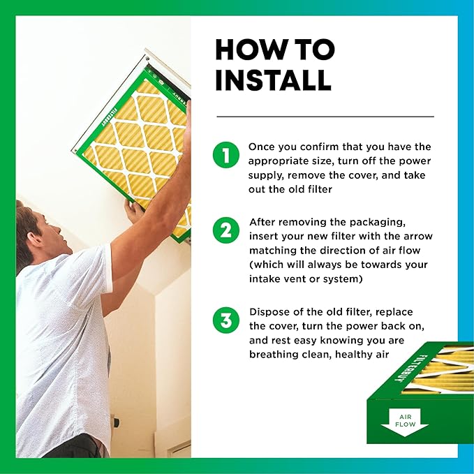 Filterbuy 15x25x1 Air Filter MERV 11 Superior Pet & Allergy Defense, - Image 5
