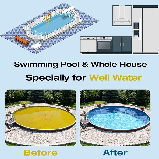 H&G Lifestyles Whole House Water Filter System, Iron Filter - Image 9