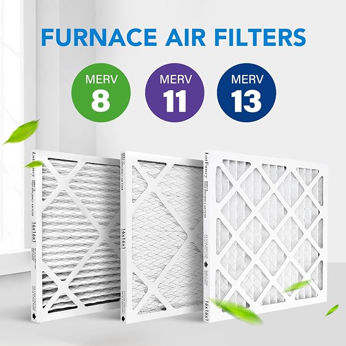LotFancy 16x16x1 Air Filter MERV 11 6-Pack, Electrostatic Pleated AC Furnace - Image 8