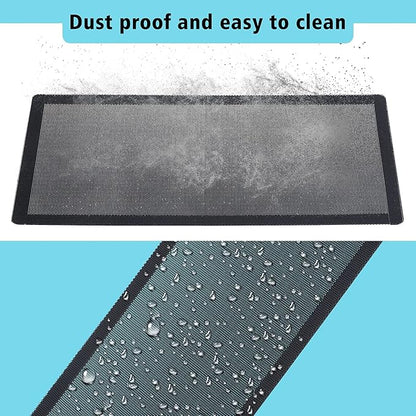 280x140mm PC Case Dust Mesh Filter, Magnetic Frame Computer Fan Dust Mesh PC - Image 6