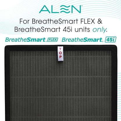 Alen 45i & Flex Replacement Air Filter, B4-Fresh Carbon H13 True HEPA Filter - Image 4