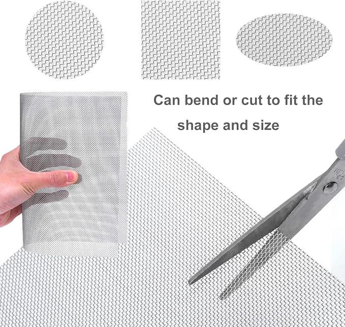 Stainless Steel Woven Wire Mesh, 304 Stainless Steel Woven Wire, 80 Mesh Fly - Image 6
