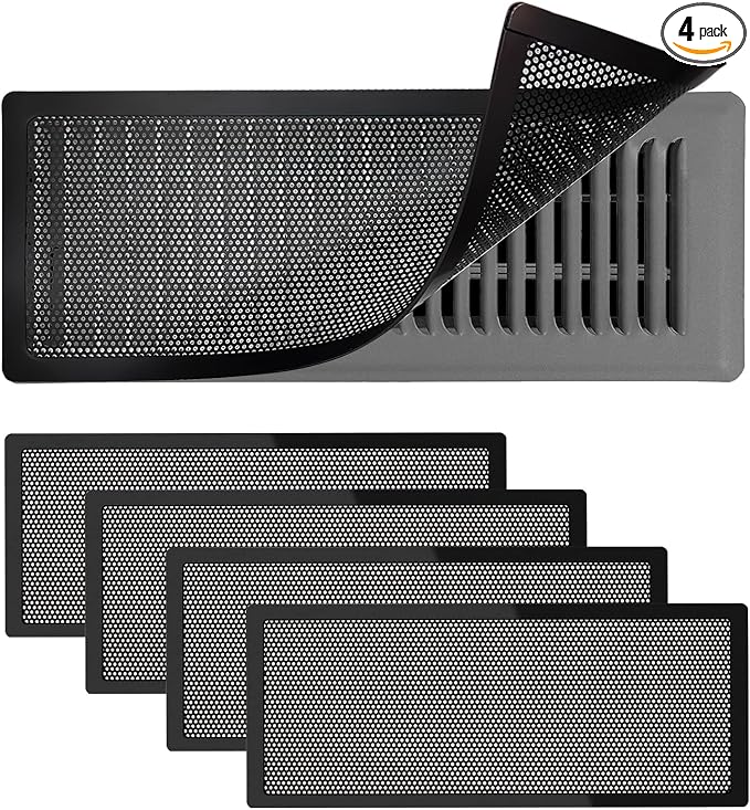 4 PCS Magnetic Vent Covers -5"x11" Magnetic Air Vent Screen by Unknown