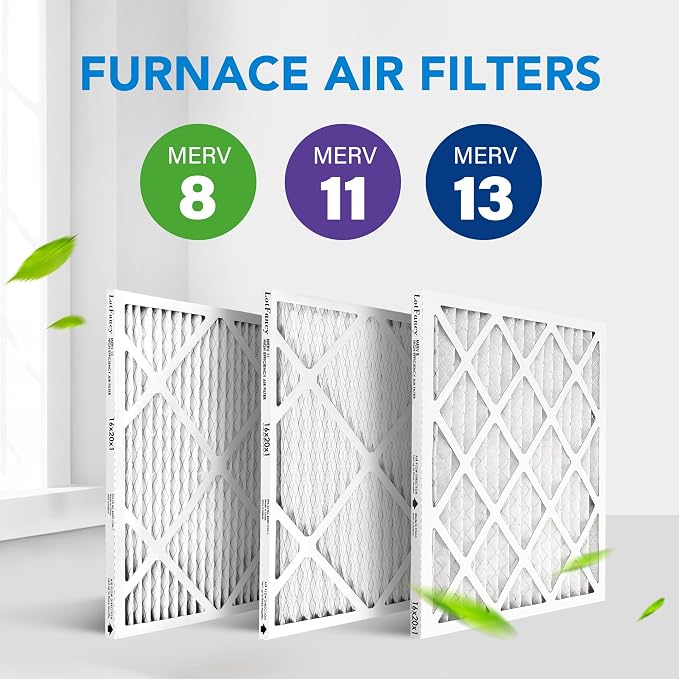 LotFancy 16x20x1 Air Filter MERV 11 4-Pack, Electrostatic Pleated AC Furnace - Image 8