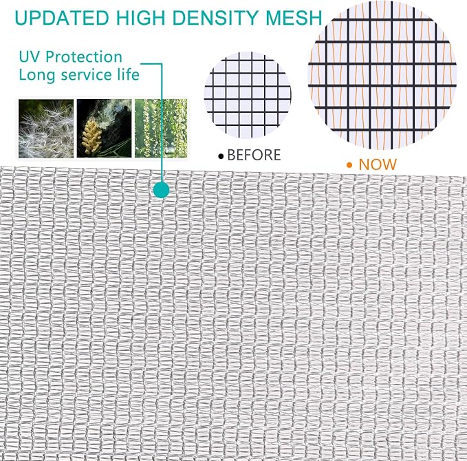 High Density dustproof and Pollen Proof net Window Screen mesh Used to Replace - Image 4