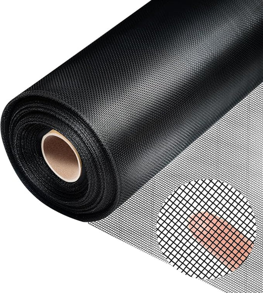 304 Stainless Steel Mesh, 24in x 10ft, 22 Mesh, Sturdy Metal Screen Roll by Unknown