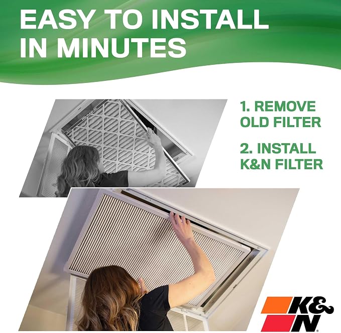 K&N 10x20x1 HVAC Furnace Air Filter, Lasts a Lifetime, Merv 11, the Last HVAC - Image 5