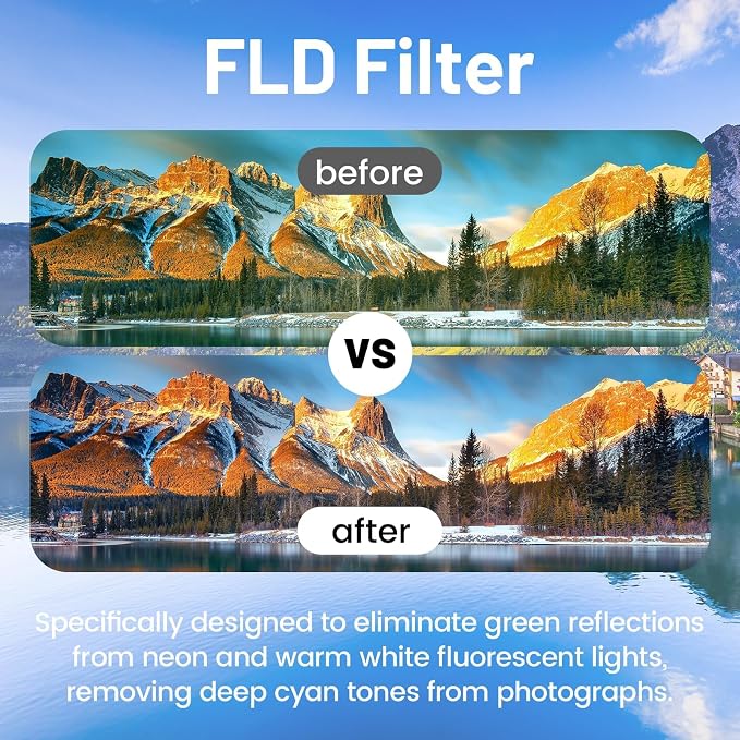 3 Pack Universal Lens Filter Kit 40.5mm - Image 8