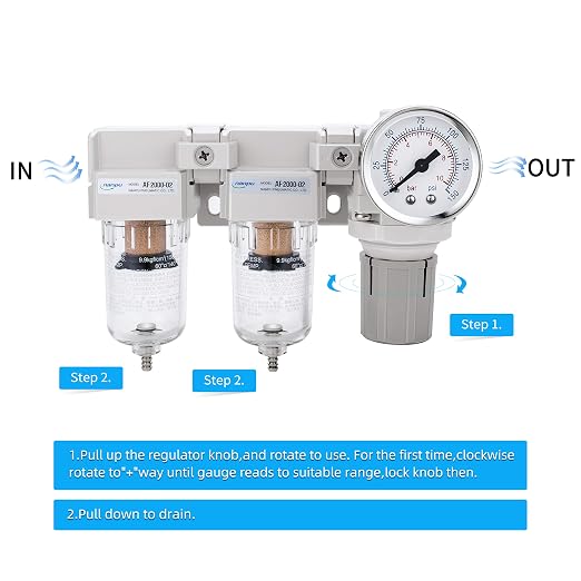 NANPU DFR-02 1/4" NPT Air Drying System - Image 5