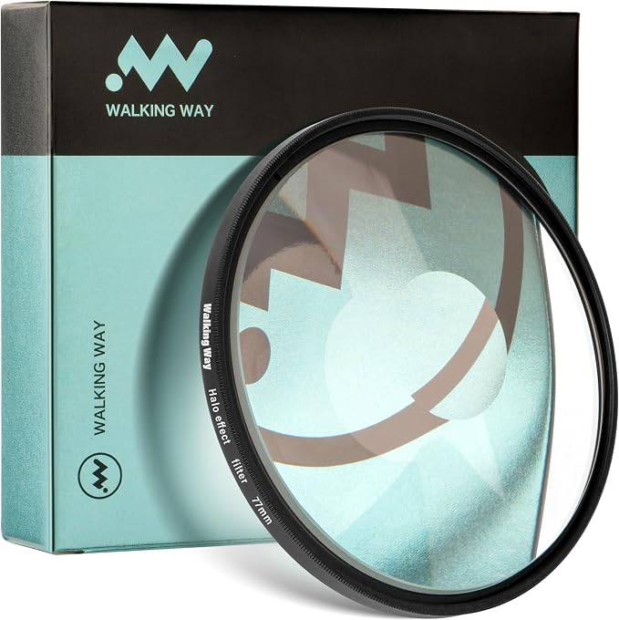 Walking Way 52MM Whirlpool Camera Effects Filter, Tunnel Vision Spiral Halo by WalkingWay