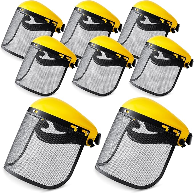 Amylove 8 Pcs Safety Face Shield by Amylove