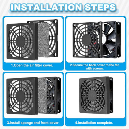 PATIKIL 150mm Fan Filter Grill - Image 5