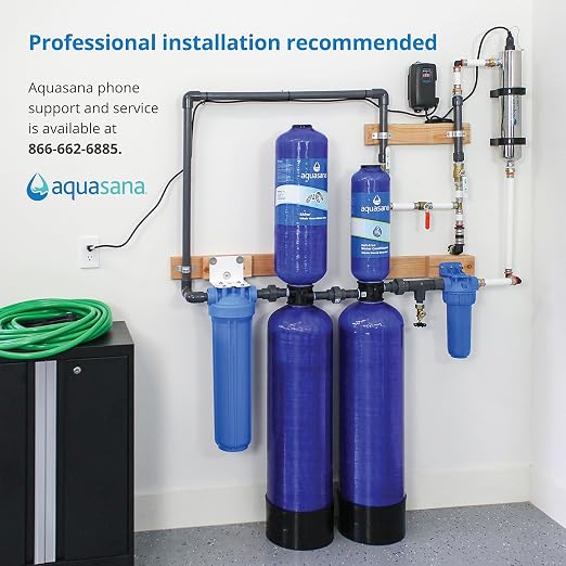 Aquasana Whole House Well Water Filter | 500, 000 Gallons | UV, Carbon & KDF | - Image 10