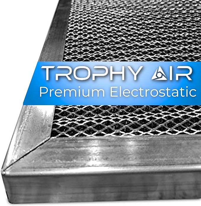 Washable & Reusable Electrostatic HVAC AC/Furnace Air Filter, Lasts a Lifetime by TrophyAir