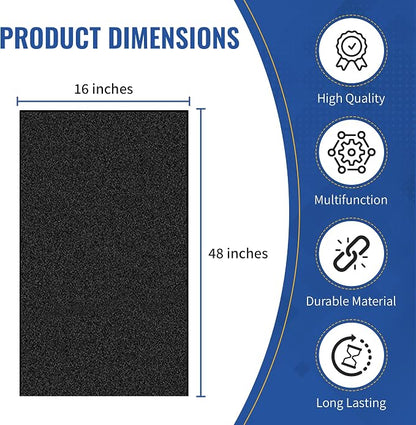 CFS Pack of 2, Universal Cut to Fit Carbon Pre-Filter Pad Roll - Image 4