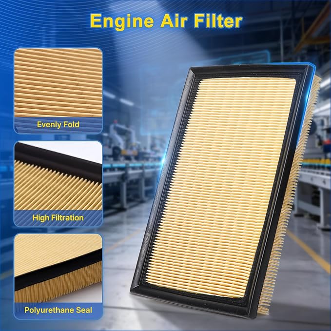 Cabin & Engine Air Filter Kit for 2013-2018 Avalon 2.5L - Image 5