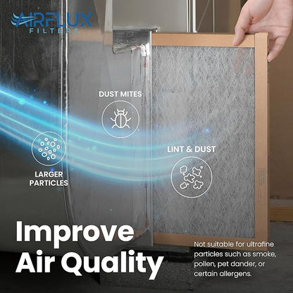 Fiberglass Air Filter -10x24x1Air Filter 12 Pack - Image 4
