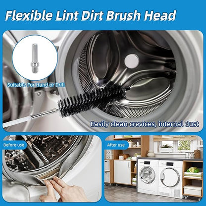 21 Feet Dryer Vent Cleaning Brush Kit, fireplaces, Ventilation ducts - Image 5