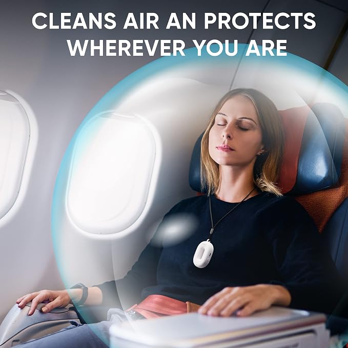 Wearable Air Purifier Necklace - Image 4