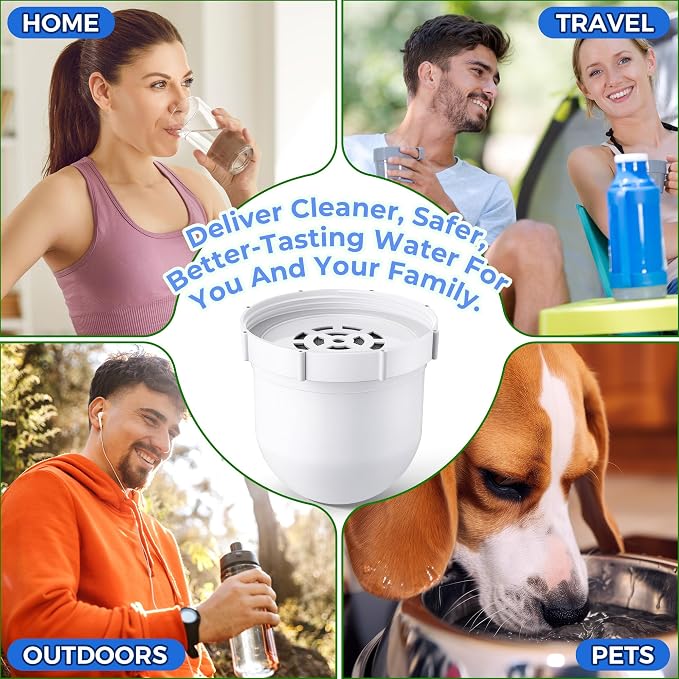 2 Pack Upgraded Water Pitcher Replacement Filter Compatible - Image 7