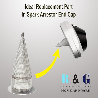 4 PCS-Cone-Type Stainless Steel Spark Arrestor 1.625” fit Honda CRF230 CRF250L - Image 8