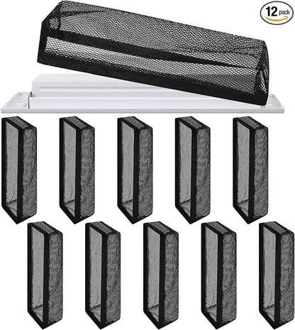Zonon 12 Pcs 2 x 12 Inch Floor Register Trap Cover Vent Screen by Zonon