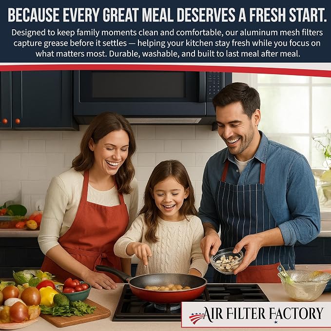 Air Filter Factory Stove Hood Vent 8X8 Inch RV Range Hood Vent Filter - Image 3