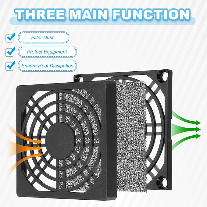 PATIKIL 200mm Fan Filter Grill - Image 3