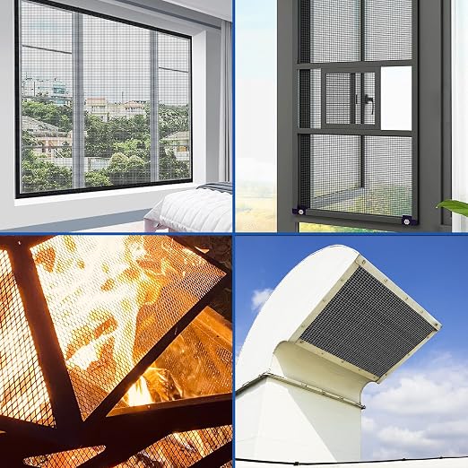 30 Mesh 304 Stainless Steel Mesh Screen, 15.7'' x 142'' Wire Screen Mesh - Image 6