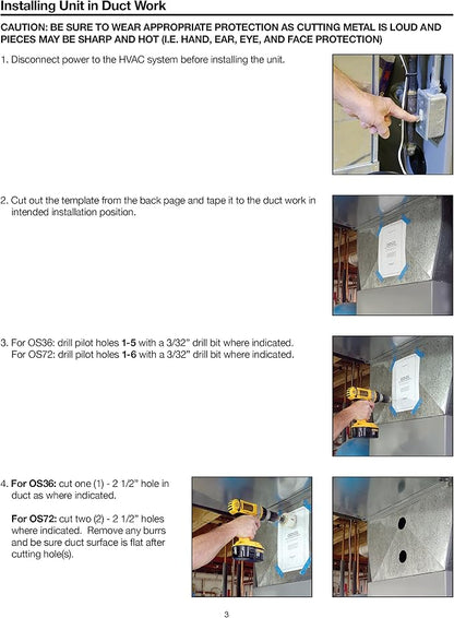 OdorStop OS7212 UV Air Purifier - Image 6