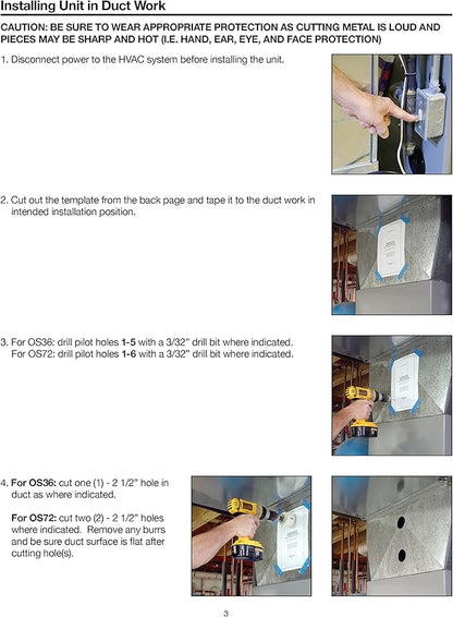 OdorStop OS3612 UV Air Purifier - Image 6