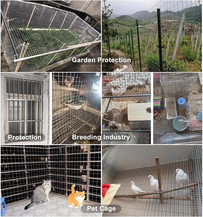Garden Chicken Wire Animals Enclosure 304 Stainless Steel Woven Wire Mesh - Image 6