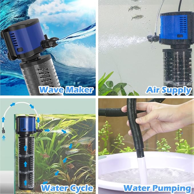 TARARIUM Aquarium Filter Powerful 700GPH - Image 3
