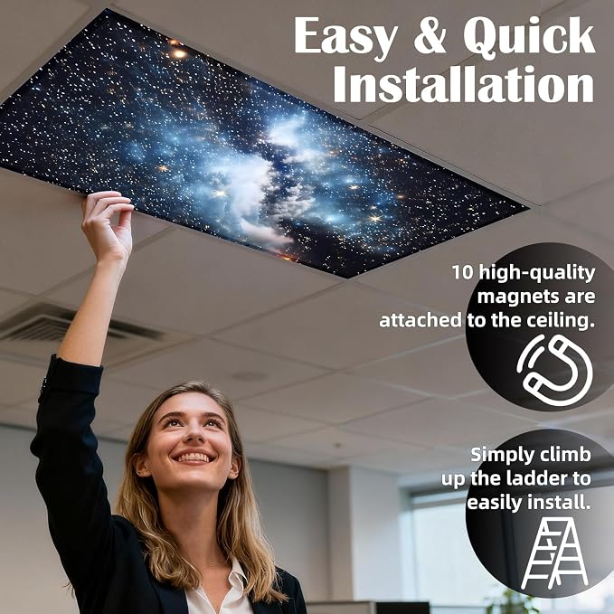 4 Pcs Fluorescent Light Covers - Image 4