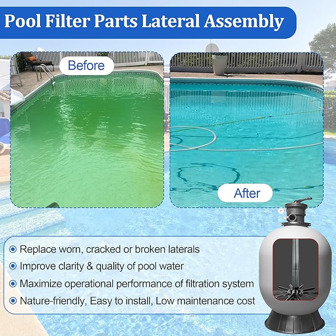 SX230DA Pool Filter Parts Lateral Assembly - Image 5