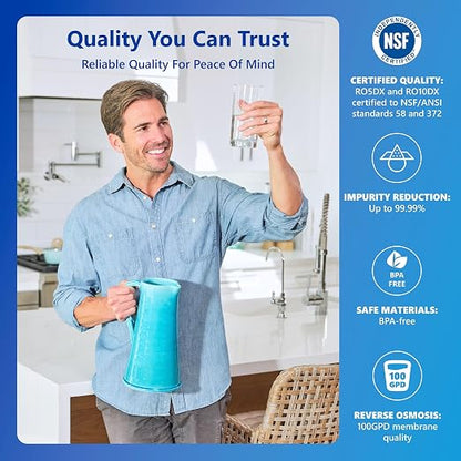 Express Water 10 Stage Reverse Osmosis Alkaline Water Filtration System - Image 7