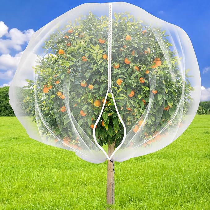 9.8 x 9.8 ft Large Fruit Tree Netting Cover by ZYP